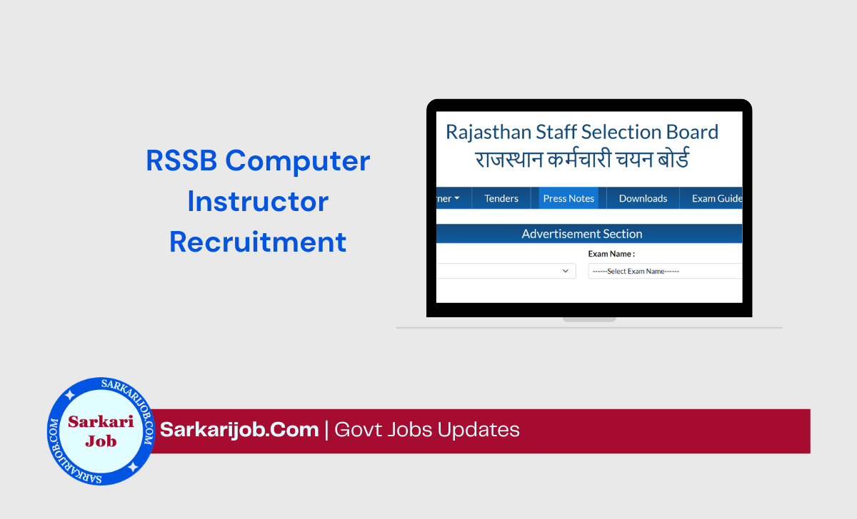 RSSB Computer Instructor Recruitment 2026 notification details