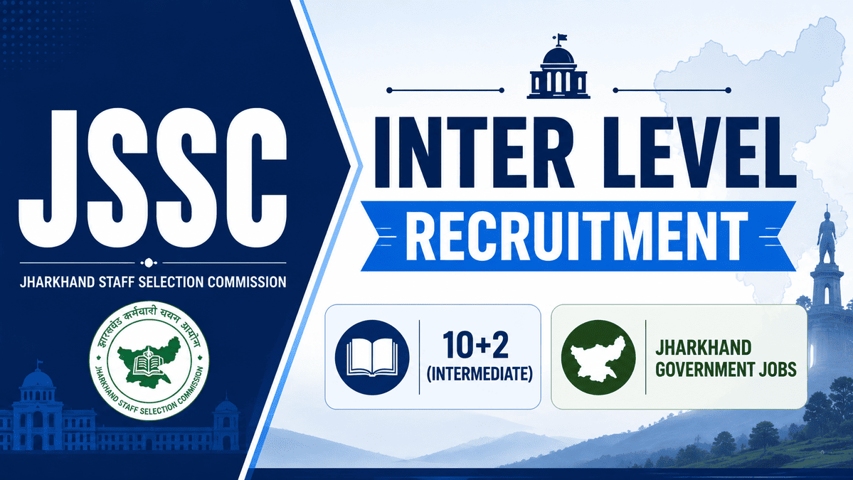 JSSC 10+2 Inter Level JILCCE Recruitment Online form 2026 notification details