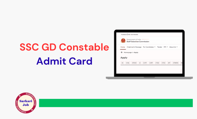 SSC GD Constable Answer Key 2026