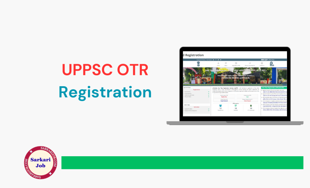 UPPSC OTR Registration 2026 notification details