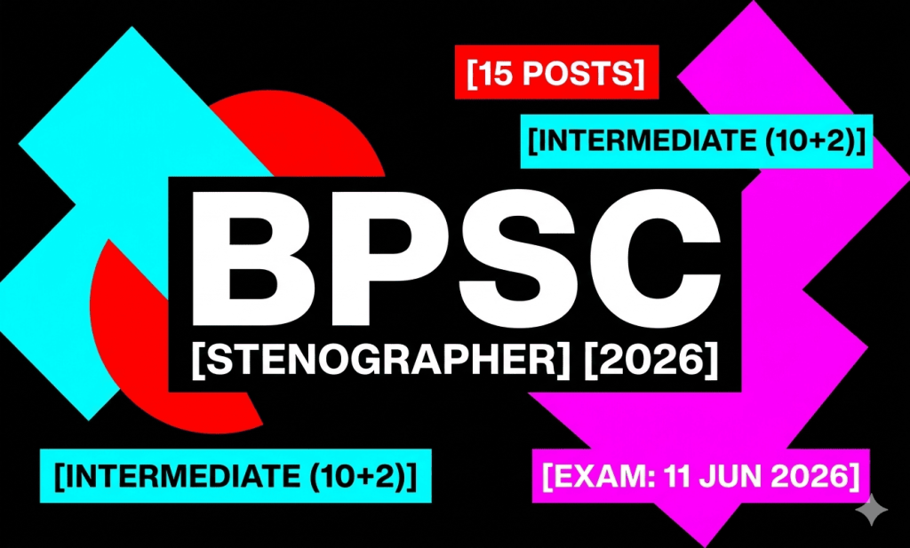 Bihar BPSC Stenographer Final Answer Key 2026 notification details