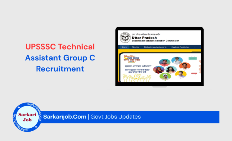 UPSSSC Technical Assistant Group C Answer Key 2026