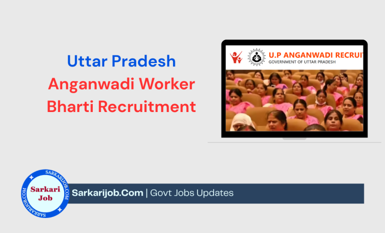 Uttar Pradesh Anganwadi Worker Bharti Recruitment 2026