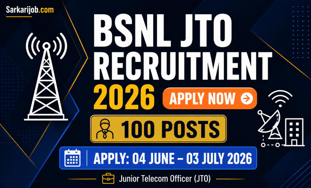 BSNL Junior Telecom Officer Telecom Recruitment Answer Key 2026 notification details