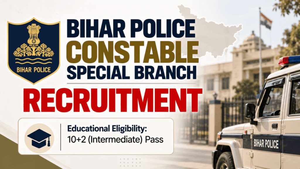 Bihar Police Constable Special Branch Final Result 2026 notification details