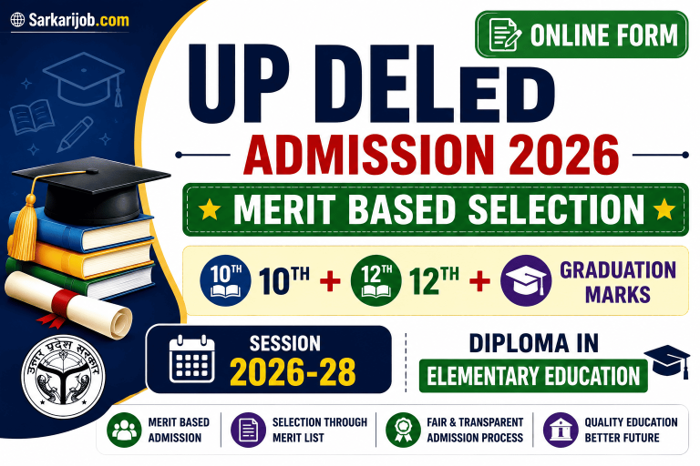 UP DELED Admissions Online Counselling 2026
