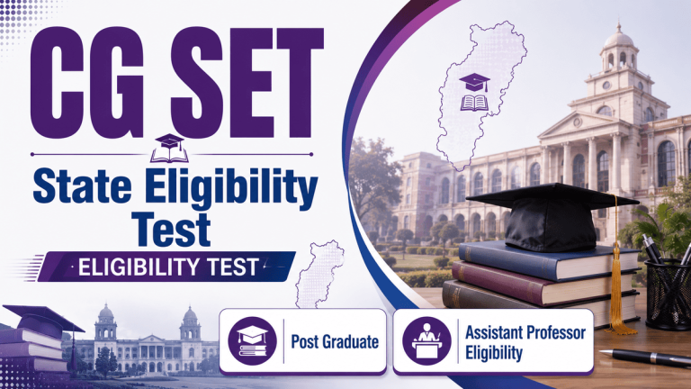 Chhattisgarh State Eligibility Test Online Form 2026