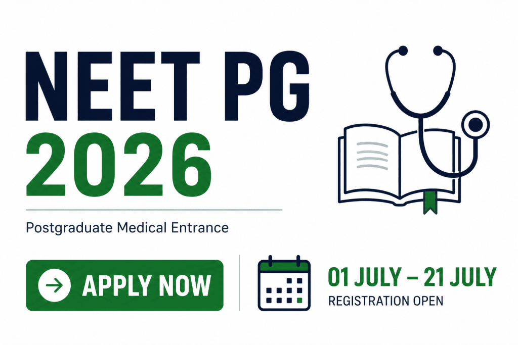 NEET PG Exam Admit Card 2026 notification details