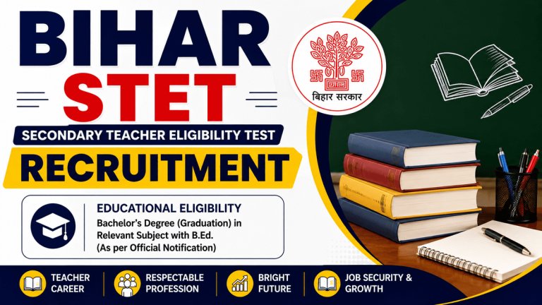 Bihar STET Online Form 2026