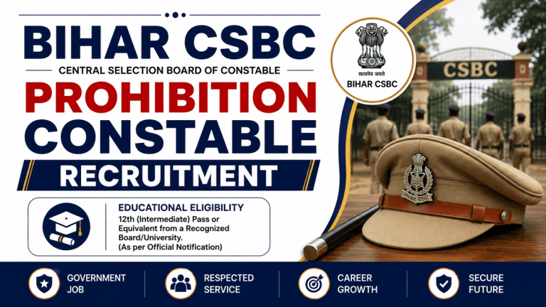 CSBC Prohibition, Mobile Squad Constable, Jail Warden Result 2026