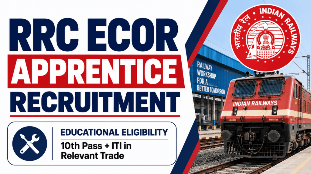 RRC ECOR Apprentice Recruitment 2026 notification details
