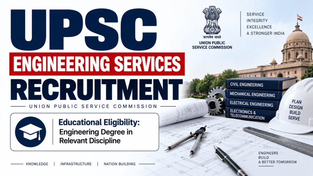UPSC Engineering Services Recrutiment Online Form 2027 notification details