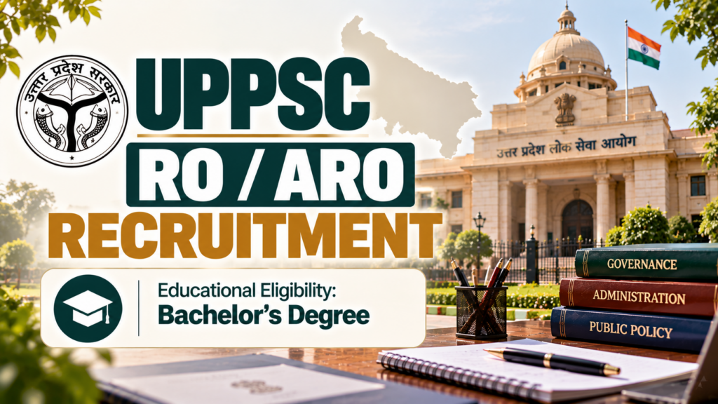 UPPSC RO ARO Recruitment 2026 notification details